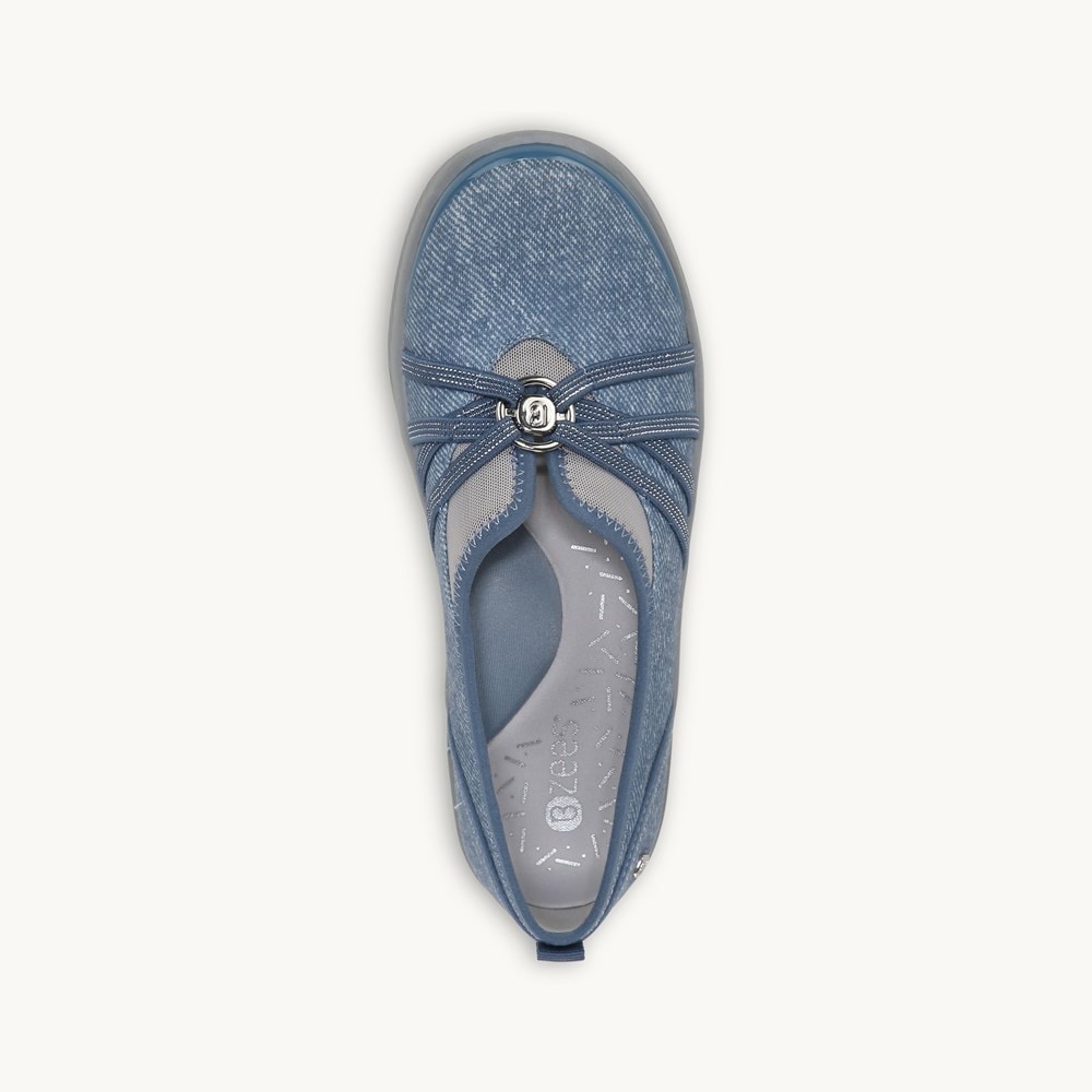 LifeStride Niche Slip On - Washed Denim Fabric