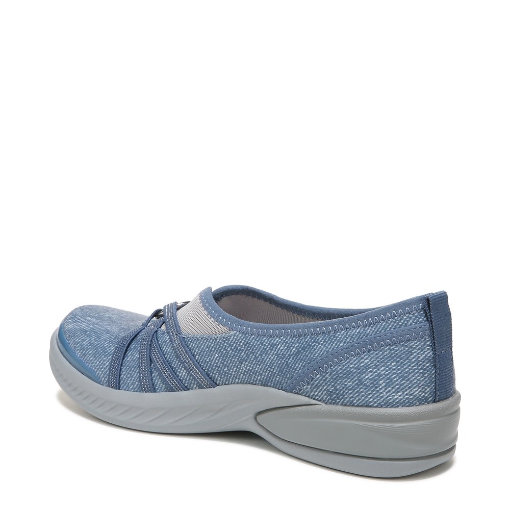 LifeStride Niche Slip On - Washed Denim Fabric