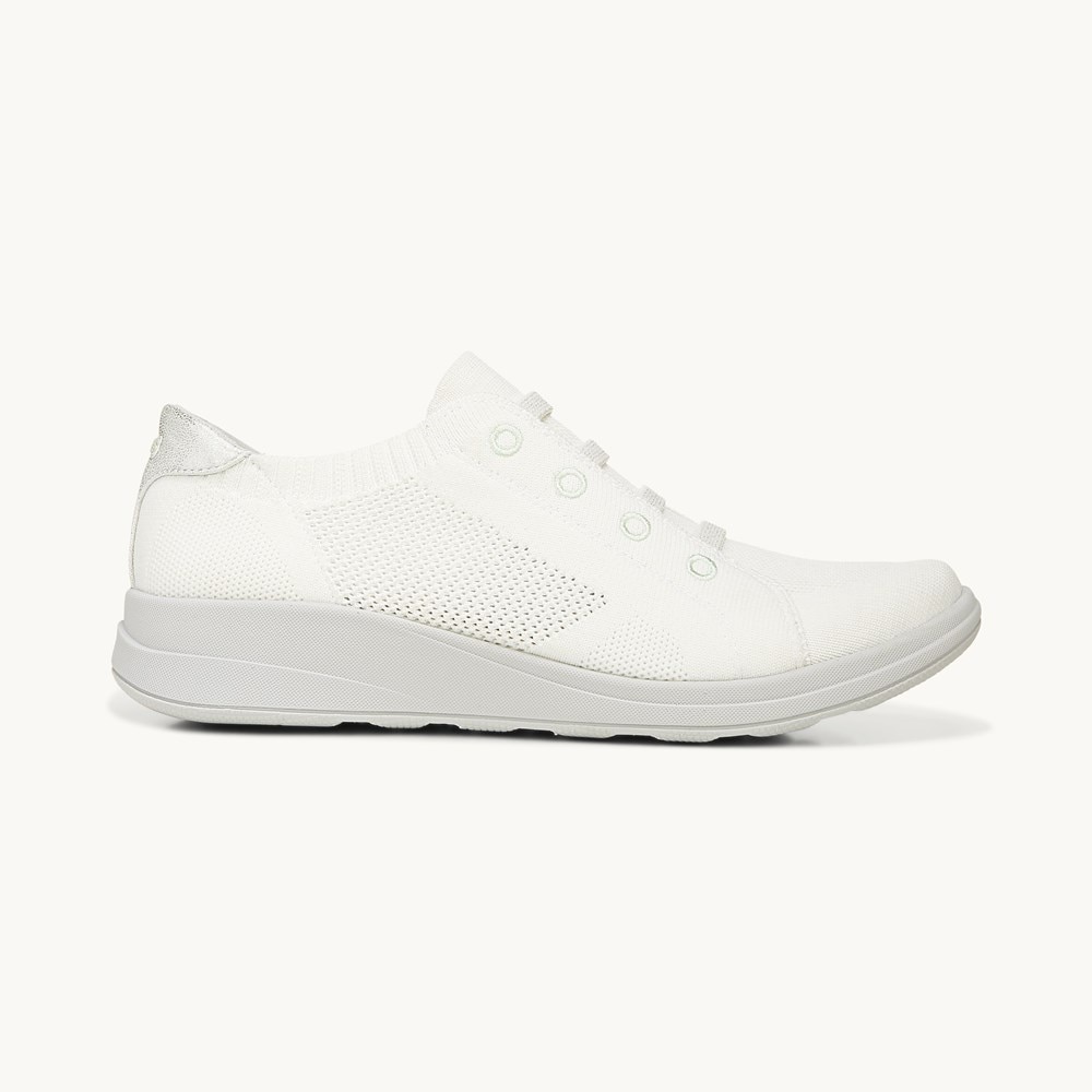 LifeStride Golden Knit Slip On Sneaker - Brilliant White