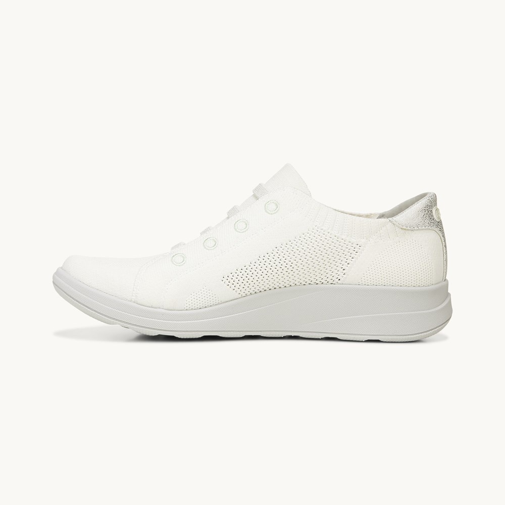 LifeStride Golden Knit Slip On Sneaker - Brilliant White