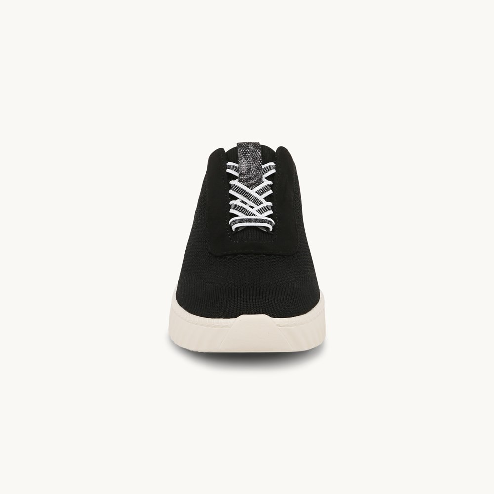 LifeStride Wanderer Sneaker - Black Engineered Knit