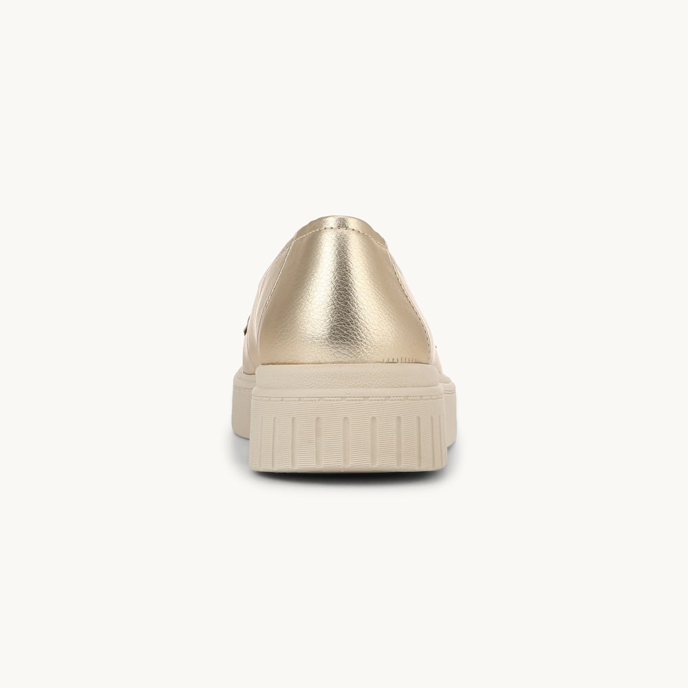 LifeStride Geneva Loafer - Gold Faux Leather