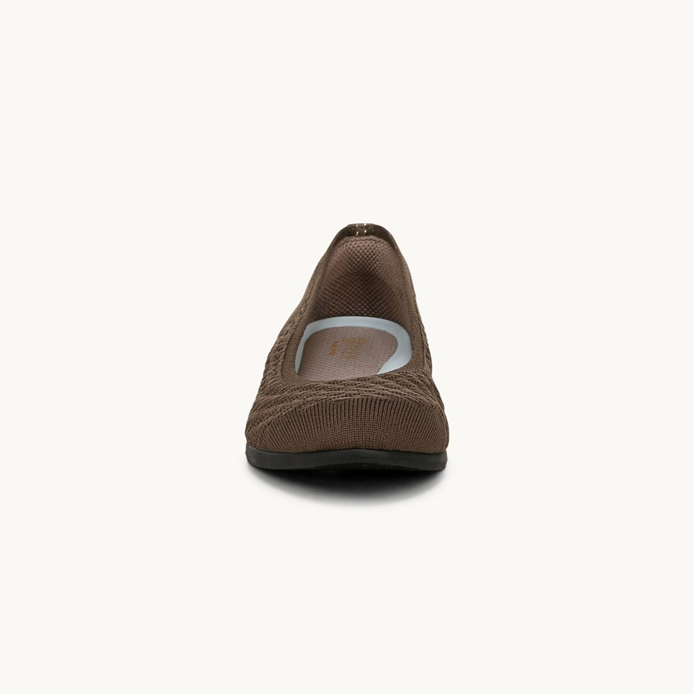 LifeStride Khloe Slip On - Hunter Green Cable Knit