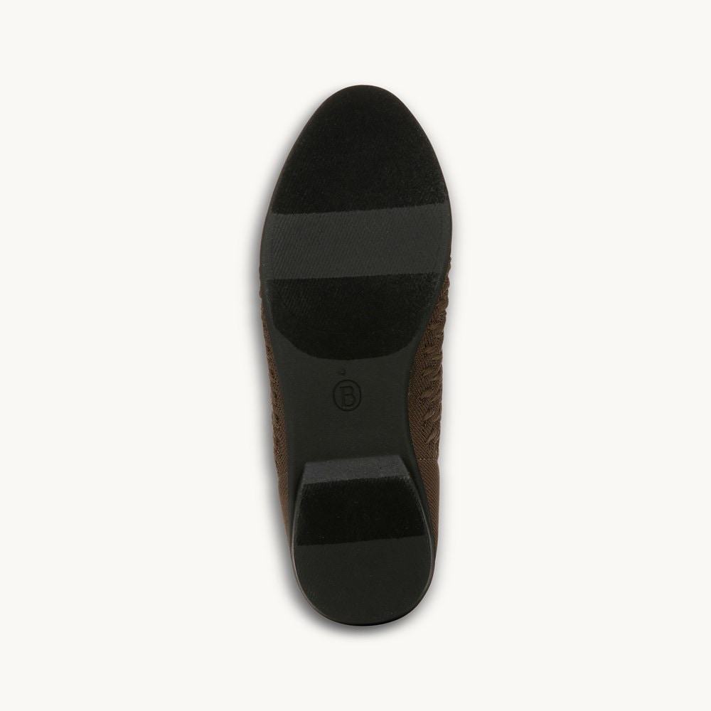 LifeStride Khloe Slip On - Hunter Green Cable Knit